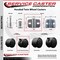 Service Caster 2'' Nylon Twin Wheel Casters with Brakes and Side Mount Brackets , 4PK SCC-GR02S50-NYS-B-716-4-CB180-4 - alternate 4